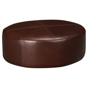 81239COLOGNE LEATHER OTTOMAN