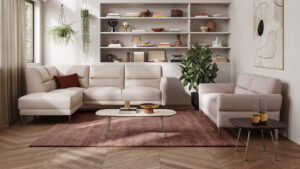 Calore corner sofa