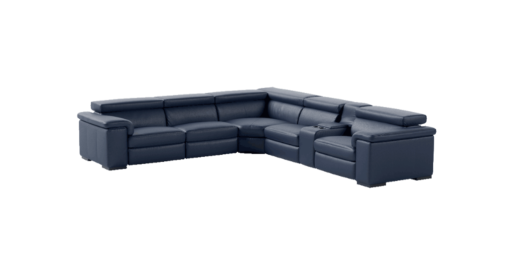 0100617 solare modular corner sofa with storage arm unit leather dark blue 1024