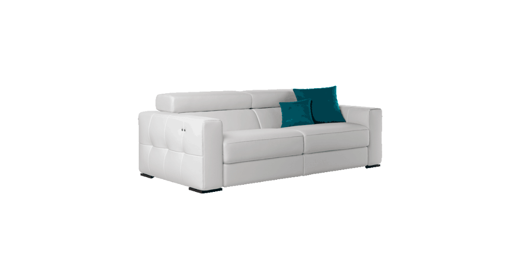 0101794 click three seater sofa leather optical white 1024